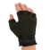 Siberian trail gloves, green, without fingers, size XL
