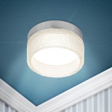 Lamp built -in era DK97, IP20, 15W, 88x65 mm, chromium color/transparent