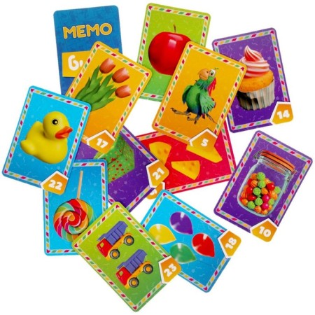 Game Card Memo "Buba", 50 cards 65x95 mm-5