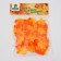 Decor "Autumn sheet", set of 100 pcs, yellow-orange color