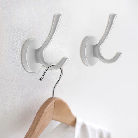 Furniture hook Cappio Strong, two -rod, white-6
