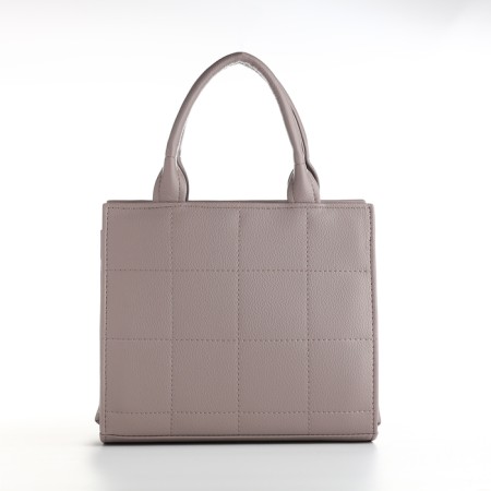 Female bag Textura, tout, medium size, color gray