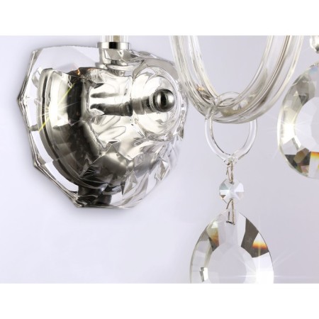 Wall classic lamp with crystal Ambrella Light, Classic, TR4911, 1HE14, Color Chrome-4