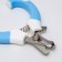 Clogging Set "Harmony": a rounded claw (hole 8 mm) and a fever for claws, blue 566571