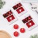 Handle candles flavored "sweet raspberries" in gift boxes, 18 pcs