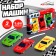 Supergracker set, 3 cars, mix