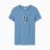 T -shirt female, blue color, size 48