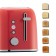 Toster KitFort KT-6218-1, 870 W, 6 fry modes, 2 toasts, red
