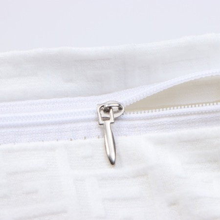 Decorative pillowcase "Ethel" Scythian 42*42 cm, white-3