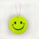 The reflective element "Smiley", bilateral, d = 5.3 cm, yellow color