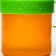 Drush player with hard -nose, 150 ml., With pens, Mix color