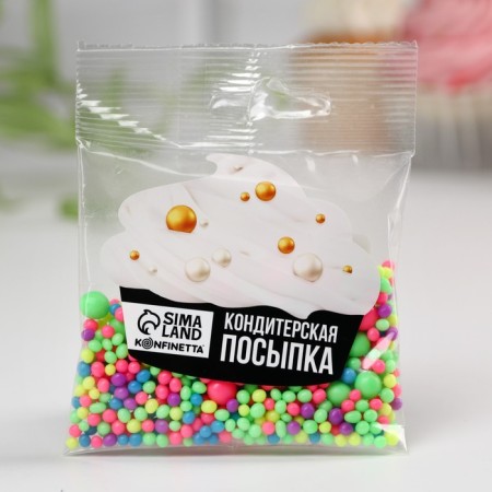 Sprinking is soft: green, pink, purple, blue, yellow, 25 g.-2