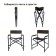 Tourist folding chair Green Glade RS420, khaki