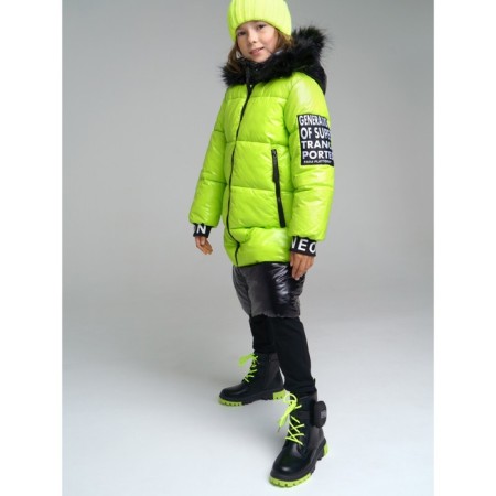 Winter coat for the girl PlayTode, height 128 cm-2