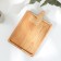 Board - Serving dish ADELICA "Lopata", 25 × 16.7 × 1.8 cm, saturated with mineral oil, birch