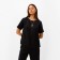 Women's costume (T -shirt, trousers) minku: enjoy color black, size 46