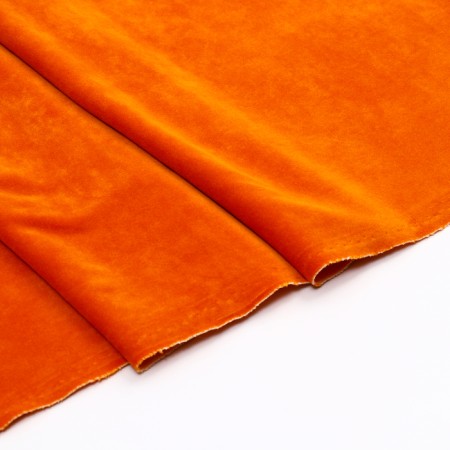 Flash, plush on a knitted basis, orange, 100 × 160 cm, 100% p/e-2