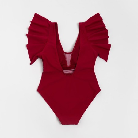 Swimsuit Women's Asset Minaku Bordeaux Color, size 52-2