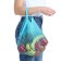 ALOSKA 37 x 20 cm, handle 12 cm, cell 1.5 cm, turquoise