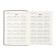 Dated 2025 diary, Escalada, A6+ 176 sheets, soft cover, artificial leather, pancake embossing, tinted block 70 g/m2, black