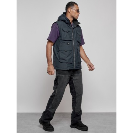 Luy jacket transformer male winter, size 52, dark blue color-10