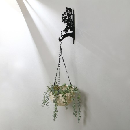 Kashpo bracket, 25 cm, “Boy with flowers”, Greengo-7
