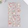 Stickers for creativity "White cats and pink flowers" set of 6 sheets 18x6 cm