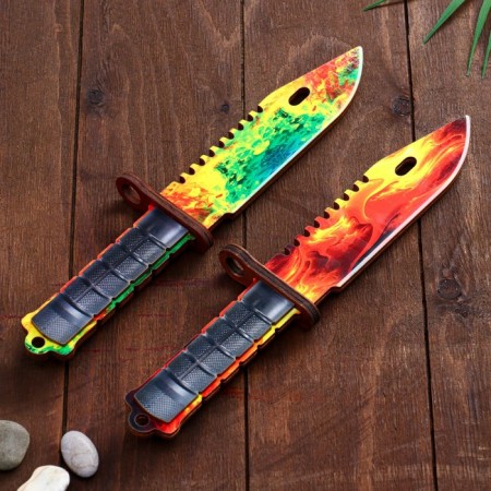 Wooden souvenir "bayonet-knife" mix-4