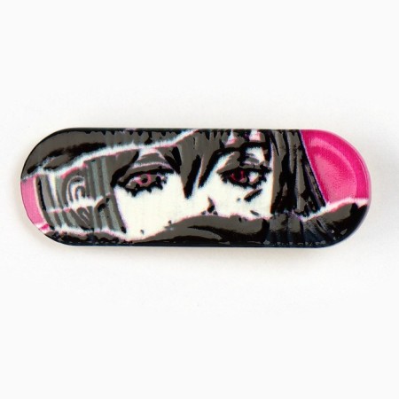 Hair hairpin "Pink mix", 4.5 x 1.5 cm-3