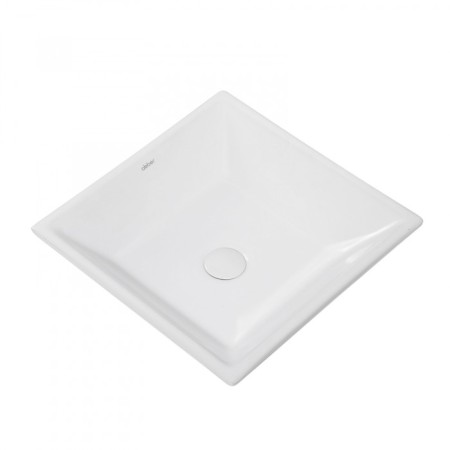 ABBER RECHTECK AC2214 sink, invoice, 420x420x115 mm, white-3