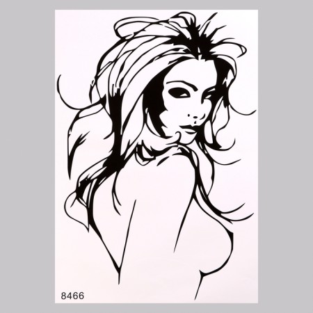 Stick 3D Interior girl 61*42cm