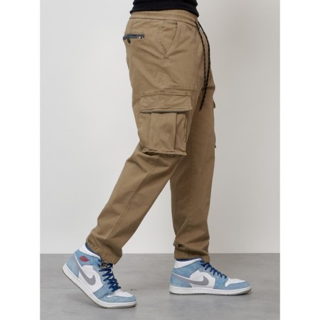 Male jeans, size 54, beige color-6
