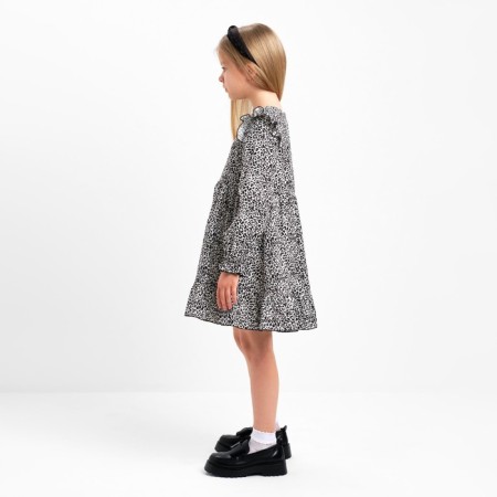 Children's dress KAFTAN "Leopard", size 34 (122-128 cm)-1