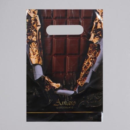 Gorky chocolate package, polyethylene with a cut pen, 30 μm 20 x 30 cm
