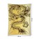 Decorative panel with photo printing "Fierce Dragon", vertical, size 150x200 cm