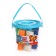 Modeling dough 7 colors, 105 g + 1 mold + lid-form, mix