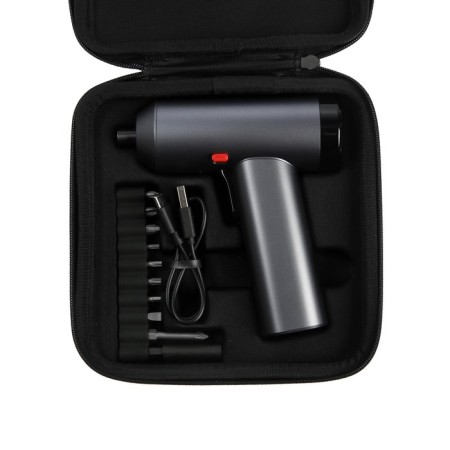 Battery screwdriver Tundra Pro, 3.6 V, 2 Ah, Li-Ion, 220 rpm, 12 items, case-14