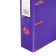 A4, 75 mm, Lamark, PVC, double-sided, metal edging, pocket for a spine, assembled, purple/pink