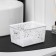 Storage basket "Lace Flowers", plastic, 14 × 10 × 8 cm, color mix