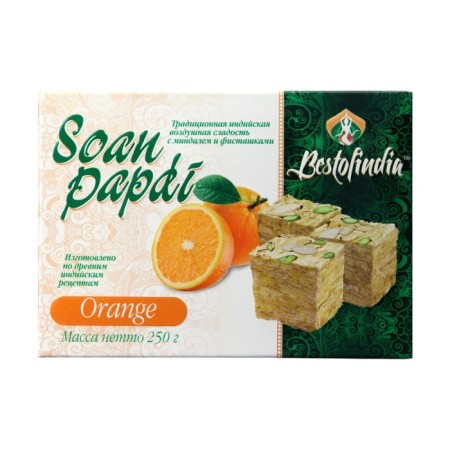 Air Indian sweets "Soan Papdy" Orange, 250 g