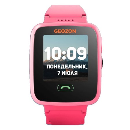 Children's smart watch GEOZON AQUA G-W04PNK, 1.44 ", IPS, SIM, Camera, GPS, 600 mAh, pink-1