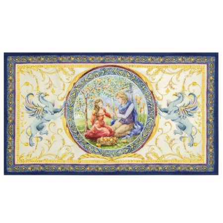 Ethel towel Renaissance. Vid 2 40x73 cm, 100% cotton, sarzha 190 g/m2-2