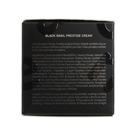 Facial Cream Ayoume Black Snail 90% Prestige Cream, with black snail mucin, 70 ml-2