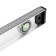 The level of aluminum tundra "rail", 3 eyes (1 rotary), 600 mm