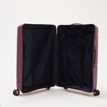 Big suitcase 28 ", lightning department, code lock, 4 wheels, purple color-7