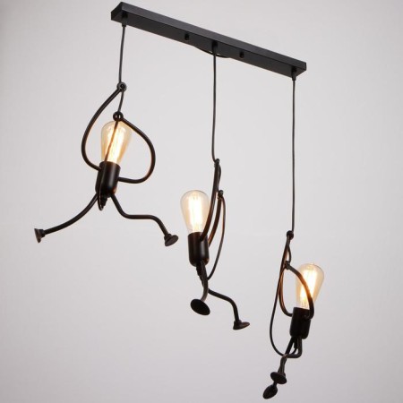 Lamp Bayerlux 1949/3 E27 40W Black