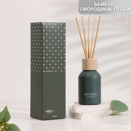 Aromatic diffuser "Moon", 100 ml, bamboo grove