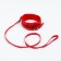 Erotic bdsm set of oka-hips, metal, leather, set of 8 objects, red
