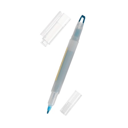 A set of markers-textbooks of 5-sided colors with a window for viewing text-3