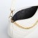 Bag Baget with a zipper, white color